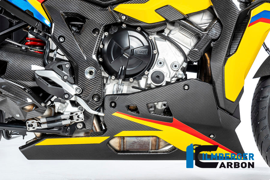 Ilmberger Carbon Bellypan Long Version for use with Centerstand for the BMW S 1000 XR 2020-2023
