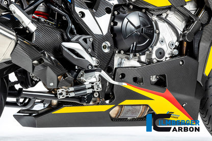 Ilmberger Carbon Bellypan Long Version for use with Centerstand for the BMW S 1000 XR 2020-2023