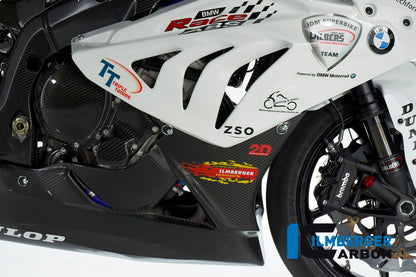 Ilmberger Carbon Race Bellypan, 1 Piece use only with Racing Exhaust for the BMW S 1000 RR Racing 2009-2014