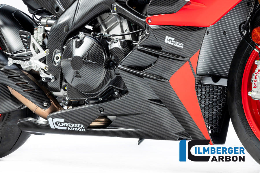 Ilmberger Carbon Bellypan 1 Piece Carbon for the Aprilia Tuono V4 2021