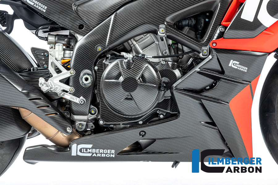 Ilmberger Carbon Bellypan 1 Piece Carbon for the Aprilia Tuono V4 2021