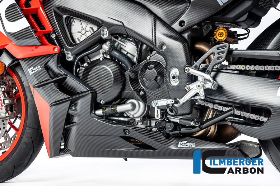 Ilmberger Carbon Bellypan 1 Piece Carbon for the Aprilia Tuono V4 2021