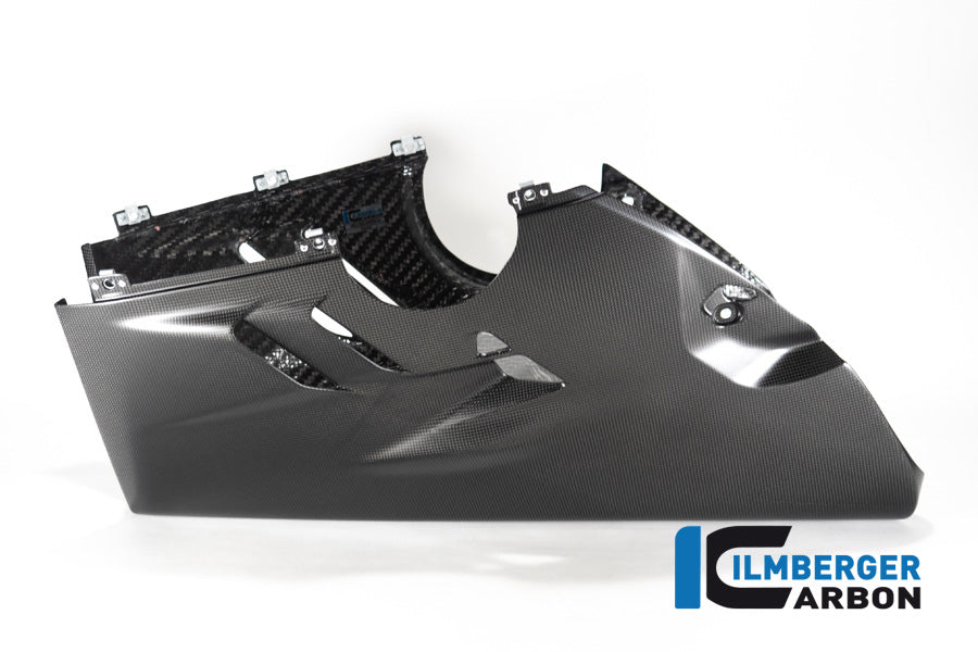 Ilmberger Carbon Bellypan for High Exhaust for the Ducati Panigale V4 / V4 S '22 Racing