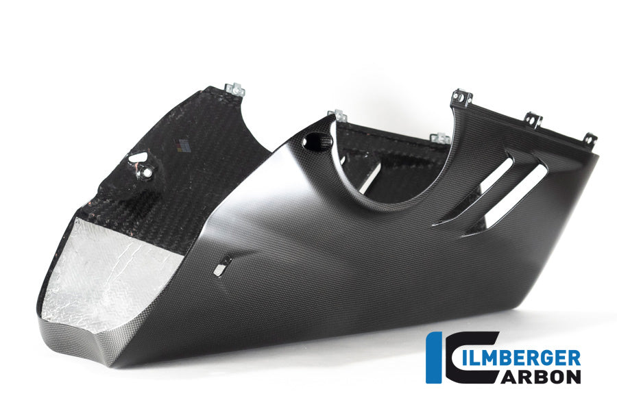 Ilmberger Carbon Bellypan for High Exhaust for the Ducati Panigale V4 / V4 S '22 Racing