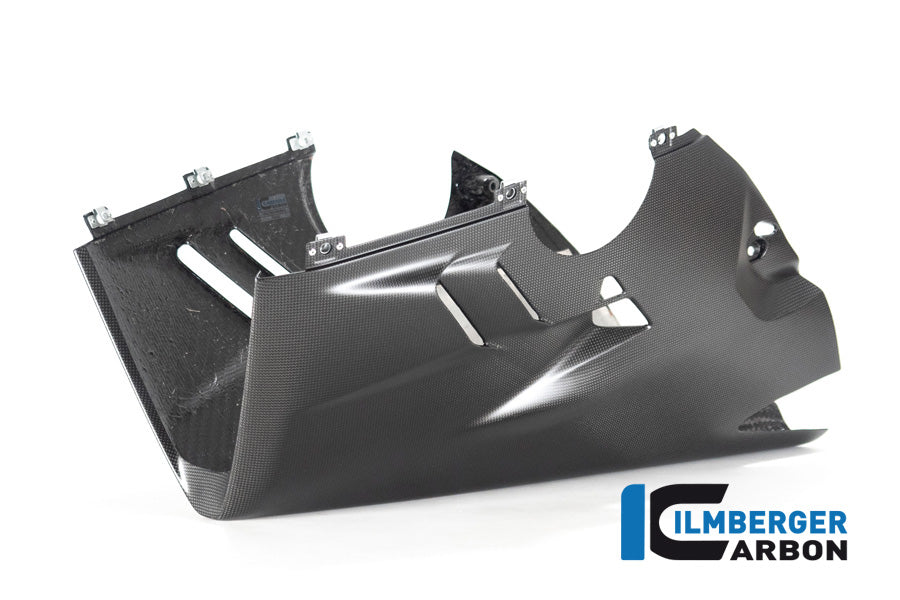 Ilmberger Carbon Bellypan for High Exhaust for the Ducati Panigale V4 / V4 S '22 Racing