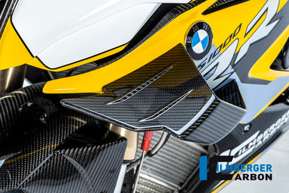 Ilmberger Carbon Flap on the Fairing Left Side for the BMW M 1000 RR 2021-2022