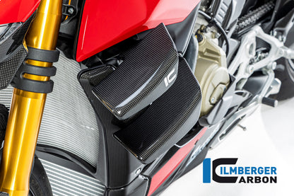 Ilmberger Carbon Fairing Side Winglet Kit Left, for the Ducati Streetfighter V2 '22 / Streetfighter V4 '20-23