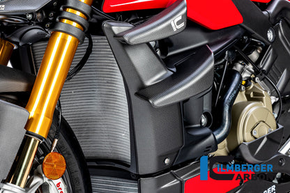 Ilmberger Carbon Fairing Side Winglet Kit Left, for the Ducati Streetfighter V2 '22 / Streetfighter V4 '20-23