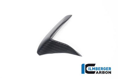 Ilmberger Carbon Wind Deflector on the Top Fairing, Left Side for the Aprilia RSV4 2021