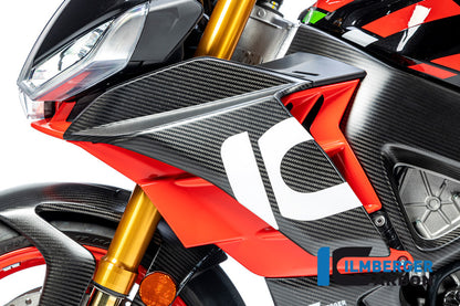 Ilmberger Carbon Wind Deflector / Side Fairing, Left Side for the Aprilia Tuono V4 2021
