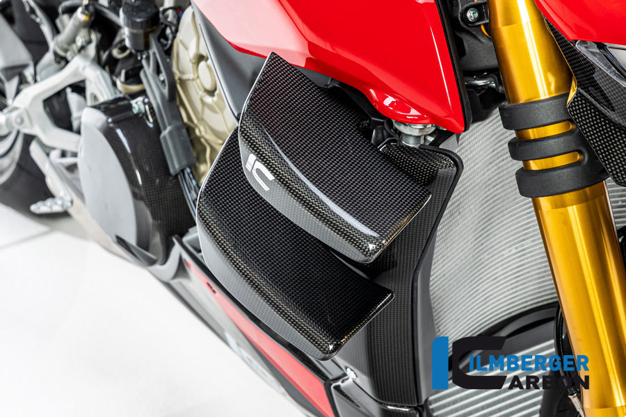 Ilmberger Carbon Fairing Side Winglet Kit Right, for the Ducati Streetfighter V2 '22 / Streetfighter V4 '20-23