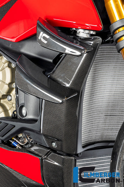 Ilmberger Carbon Fairing Side Winglet Kit Right, for the Ducati Streetfighter V2 '22 / Streetfighter V4 '20-23