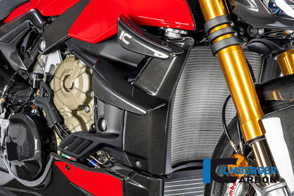 Ilmberger Carbon Fairing Side Winglet Kit Right, for the Ducati Streetfighter V2 '22 / Streetfighter V4 '20-23