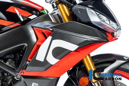 Ilmberger Carbon Wind Deflector / Side Fairing, Right Side for the Aprilia Tuono V4 2021