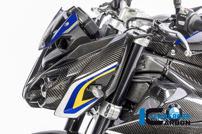 Ilmberger Carbon Front Fairing Side Panel, Left Side Carbon for the BMW S 1000 R 2014-2017