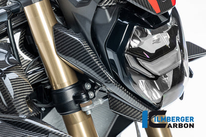 Ilmberger Carbon Side Cover Headlight, Right Side for the BMW S 1000 R '21 / M 1000 R '23-24