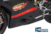 Ilmberger Carbon Bellypan, Left Side Matt for the Ducati 1199 Panigale '12-14 / 899 Panigale '13-14