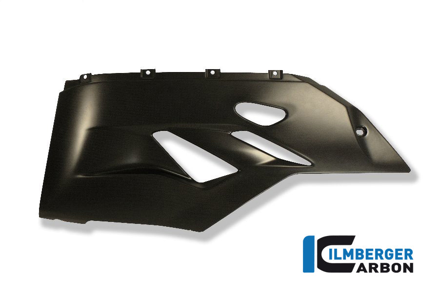 Ilmberger Carbon Bellypan, Left Side Matt for the Ducati 1199 Panigale '12-14 / 899 Panigale '13-14