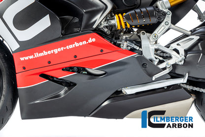 Ilmberger Carbon Bellypan, Left Side for the Ducati Panigale V2 '20-25