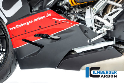Ilmberger Carbon Bellypan, Left Side for the Ducati Panigale V2 '20-25