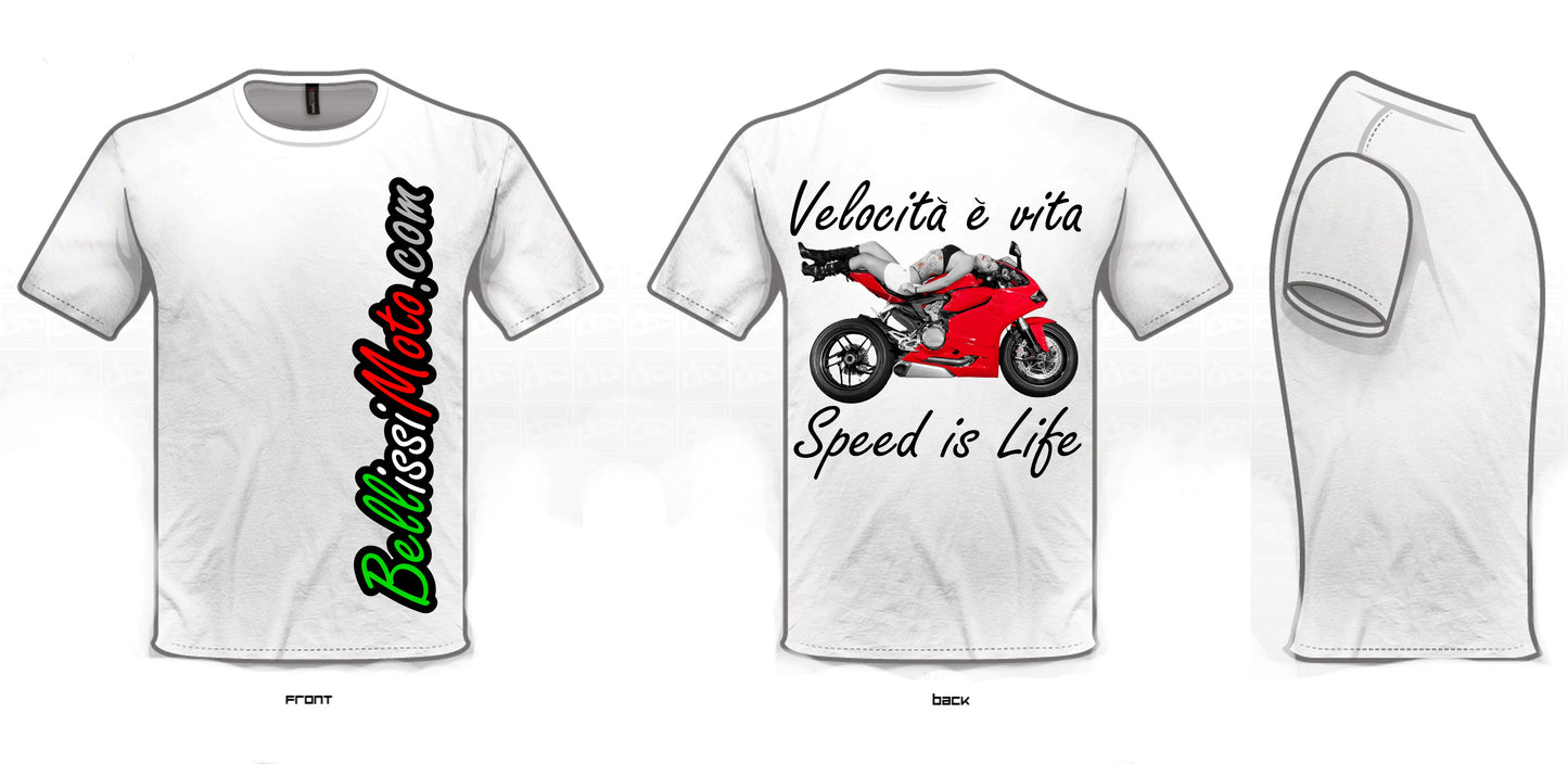 BellissiMoto "Speed is Life" T-Shirt