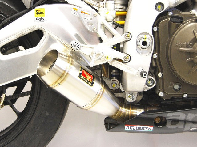 Competition Werkes GP Slip On Exhaust for the Aprilia RSV4 and Tuono V4 (10-14)