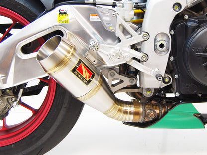 Competition Werkes GP Slip On Exhaust for the Aprilia RSV4 and Tuono V4 (2017+)