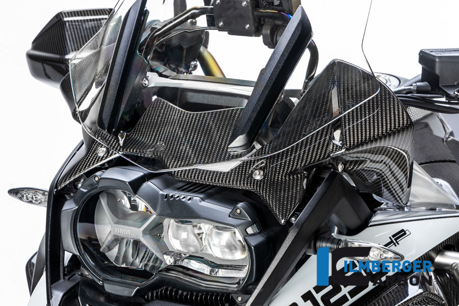 Ilmberger Carbon Windprotector on the Instruments for the BMW R 1250 GS / GS Adventure 2019