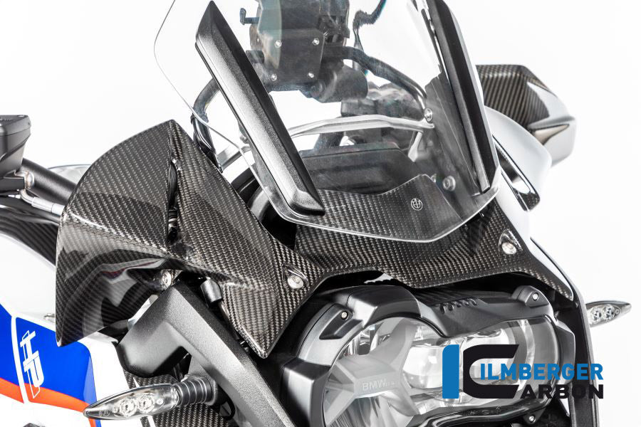 Ilmberger Carbon Windprotector on the Instruments for the BMW R 1250 GS / GS Adventure 2019