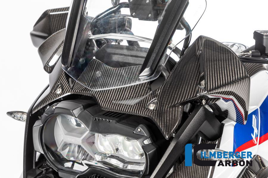Ilmberger Carbon Windprotector on the Instruments for the BMW R 1250 GS / GS Adventure 2019