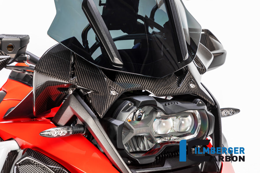 Ilmberger Carbon Windprotector on the Instruments for the BMW R 1250 GS / GS Adventure 2019