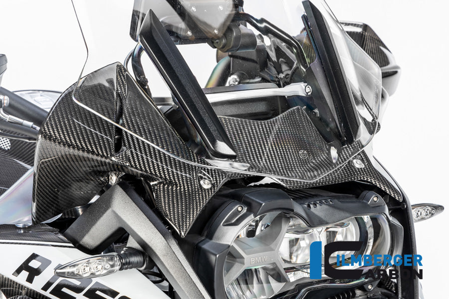 Ilmberger Carbon Windprotector on the Instruments for the BMW R 1250 GS / GS Adventure 2019