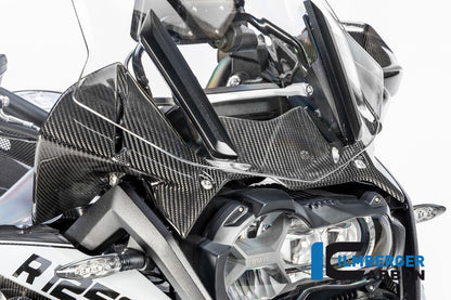 Ilmberger Carbon Windprotector on the Instruments for the BMW R 1250 GS / GS Adventure 2019