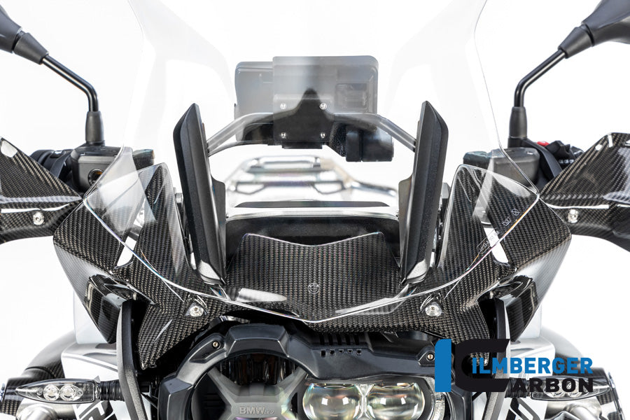 Ilmberger Carbon Windprotector on the Instruments for the BMW R 1250 GS / GS Adventure 2019