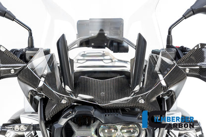 Ilmberger Carbon Windprotector on the Instruments for the BMW R 1250 GS / GS Adventure 2019
