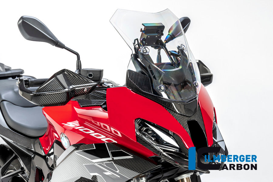 Ilmberger Carbon Wind Flap on Cockpit for the BMW S 1000 XR '20-24 / M 1000 XR '24