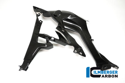 Ilmberger Carbon Radiator Cover incl. Batch Holder, Left Side for the BMW S 1000 XR 2015-2019