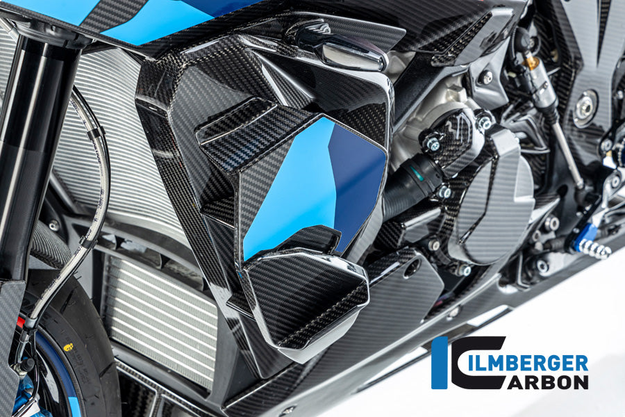 Ilmberger Carbon Watercooler Cover, Left for the BMW S 1000 XR / M 1000 XR 2024