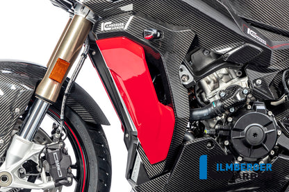 Ilmberger Carbon Watercooler Cover Complete, Left Side for the BMW S 1000 XR 2020-2023