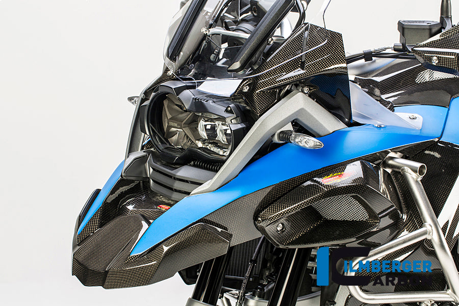 Ilmberger Carbon Wind Flap on Cockpit, Left Carbon for the BMW R 1200 GS '13-16, R 1200 GS Adventure 2014