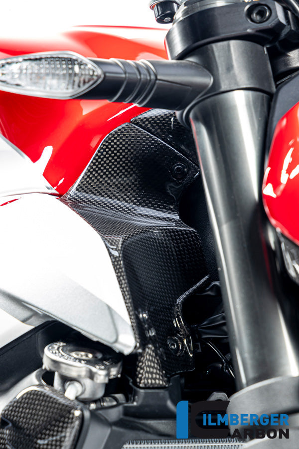Ilmberger Carbon Airtube Covers Right, for the Ducati Streetfighter V2 '22