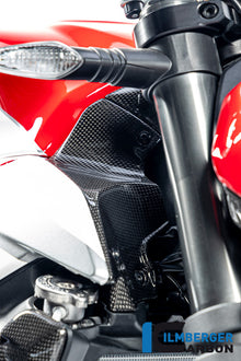 Ilmberger Carbon Airtube Covers Right, for the Ducati Streetfighter V2 '22