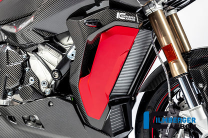 Ilmberger Carbon Watercooler Cover Complete, Right Side for the BMW S 1000 XR 2020-2023
