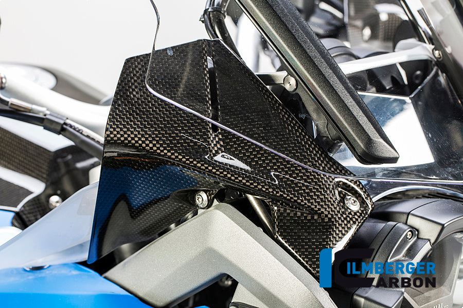Ilmberger Carbon Wind Flap on Cockpit, Right Carbon for the BMW R 1200 GS '13-16, R 1200 GS Adventure 2014