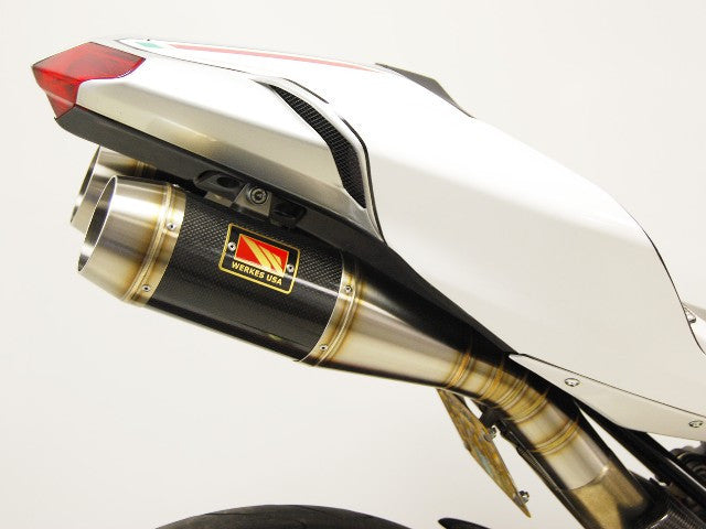 Competition Werkes GP Slip On Exhaust for the  Ducati 1098/1198 (07-11) and 848 (08-13)