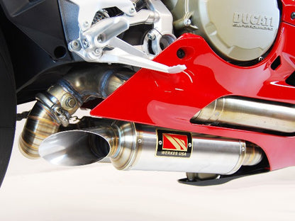 Competition Werkes GP Slip On Exhaust for the 2015+ Ducati Panigale 1299/959/1199R