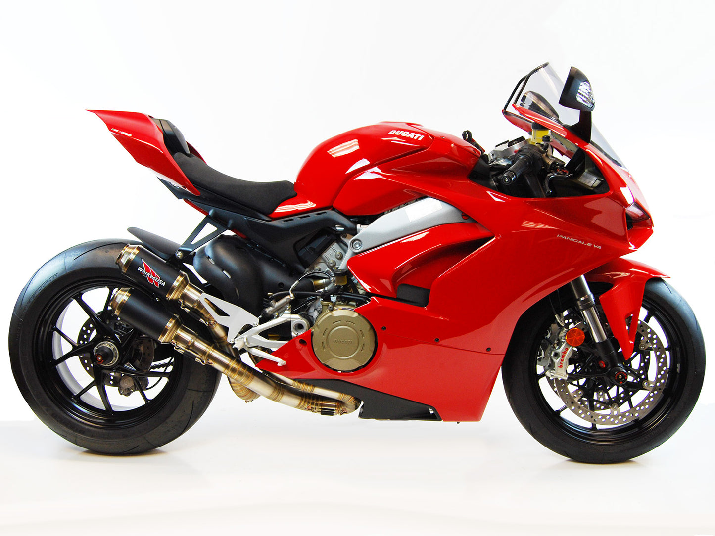 Competition Werkes GP RACE Slip-On Exhaust for the Ducati Panigale V4 / S / Speciale