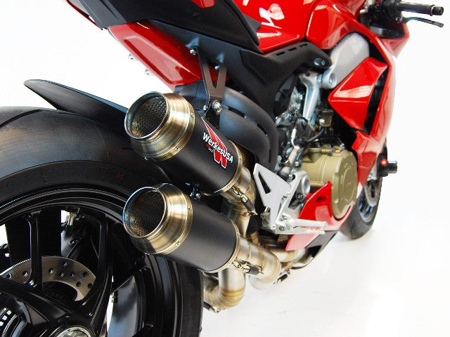 Competition Werkes GP RACE Slip-On Exhaust for the Ducati Panigale V4 / S / Speciale