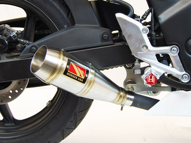 Competition Werkes GP Slip-on Exhaust for the Honda CBR300R (2015+)