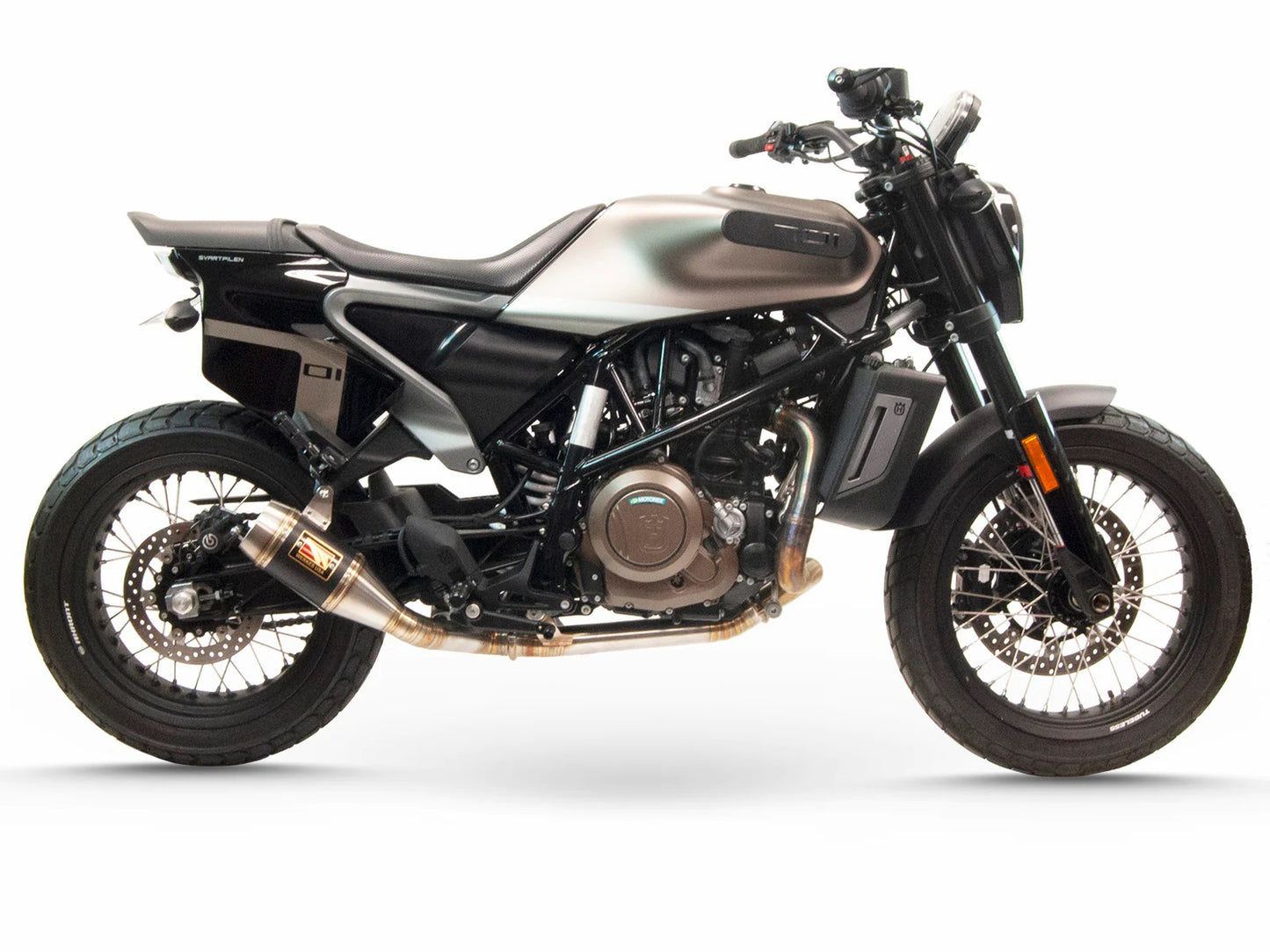 Competition Werkes GP Slip On Exhaust for the Husqvarna Vitpilen / Svartpilen 701 (2019+)